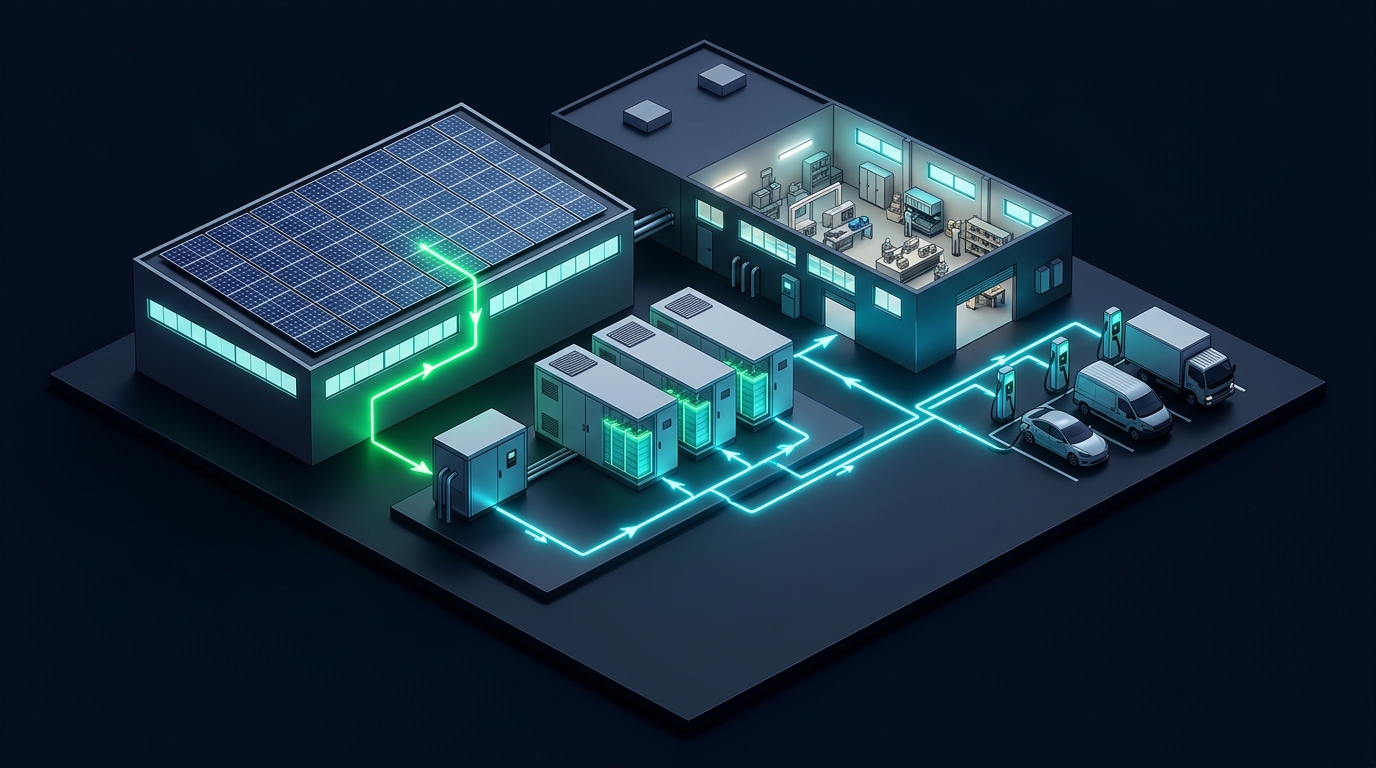 Complete Engineering Guide to 16kWh~256kWh C&I Battery Sizing for Solar EPCs
